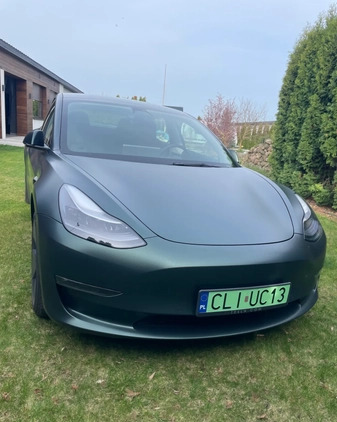 Tesla Model 3 cena 170000 przebieg: 69803, rok produkcji 2021 z Świętochłowice małe 37